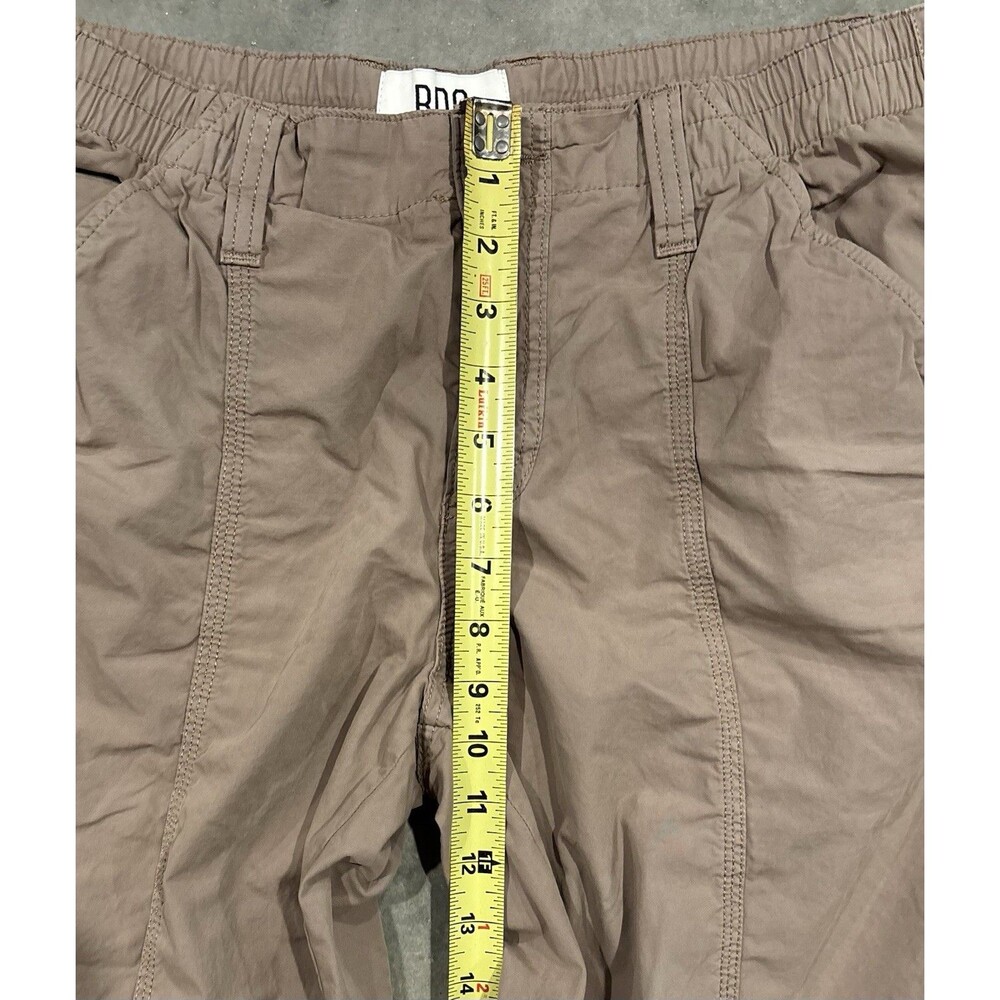 BDG Women's Large Brown 100% Cotton Y2K Cargo Baggy Straight Pants - Picture 4 of 8